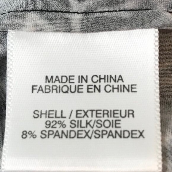 Helmut Lang Silk Ice Pound Printed Top Size S - Picture 7 of 7